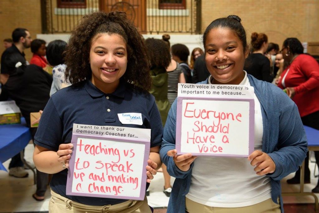 Two girls boston civics day sp16